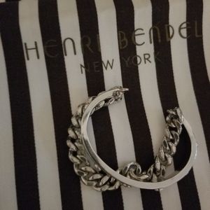 Henri Bendel Bangle Bracelet with Chain
